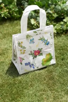 花柄 六花亭保冷バッグ