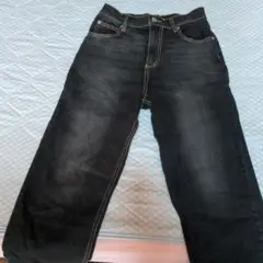 E hyphen world gallery ストレートデニム M ブラック