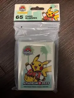 WCS 2025 スリーブ ピカチュウ 未開封 C