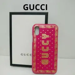 CD01 グッチ 美品 セガコラボ iPhoneX/XS用カバー GUCCY