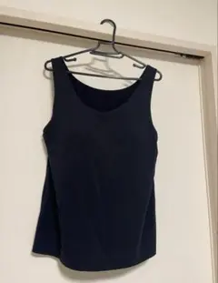 【UNIQLO】エアリズム　ブラック ブラトップ 3XL