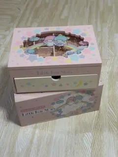 サンリオ チェスト　小物入れ キキララ ピンク 小物収納ボックス