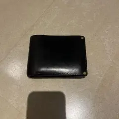 ヴィンテージワークス ハーフウォレット 二つ折り財布 黒 ブラック