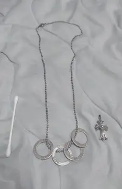 シルバー925 ネックレス　トップ付き