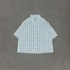 OLD UNIQLO Green Check Shirt 短丈 city boy