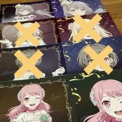 BanG Dream! トレーディングメタリックポストカード ホワイトミニドレス
