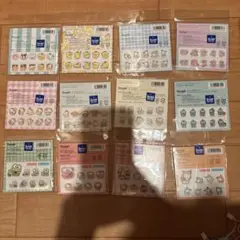 フレークシール・キャラクターシールセットお裾分け