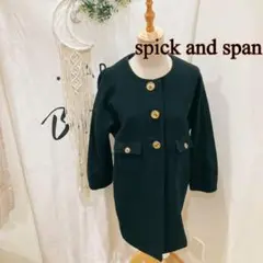 spick and span スピックアンドスパン コート 紺 A05-68