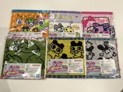 たまごっち　一番くじ　E賞あのころのハンドタオル　6枚セット
