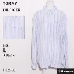 ★美品★TOMMY HILFIGER トップス　シャツ　長袖　ロゴ　ワンポイント
