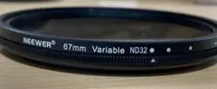 NEEWER 可変NDフィルター ND32 67mm