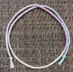 極細アンクレットミサンガ 足首用