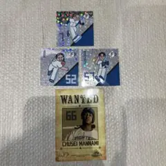 日ハム　ファイターズ　超お菓子祭り　ステッカー　カード　セット　万波　松本　北山