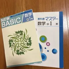 中1 数学　ワーク　2冊セット
