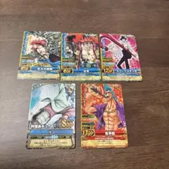 ワンピーベリーマッチ　カード　ゼフ ラフィット ユースタス・キッド　フランキー