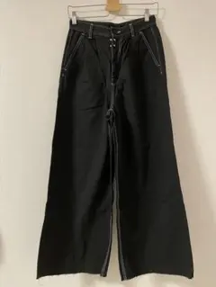 MM6 デニムワイドパンツ