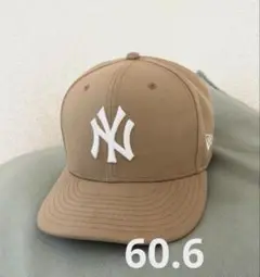 New Era 59FIFTY ニューヨーク・ヤンキース ベージュキャップ