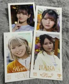 ＝LOVE 大場花菜 ミニフォト4枚セット イコラブ