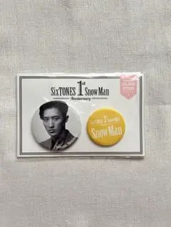 Snow Man 1st Anniversary 缶バッジセット 岩本照