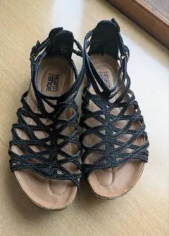 Kalso earth shoe カルソーアースシューズ　ソーラー(size8) Kalso earth shoe ソーラー ブラックレザー／Kalso earth shoe
