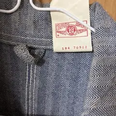 Carhartt ヘリンボーンオーバーオール Lサイズ