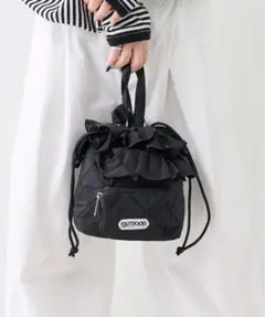 アウトドアプロダクツ 別注キルティング フリルポケット ショルダーバッグ
