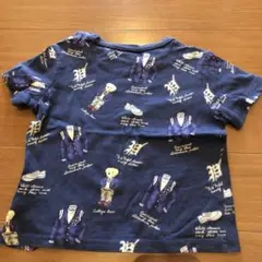 polo Ralph Lauren クマのイラスト ネイビー Tシャツ 80cm