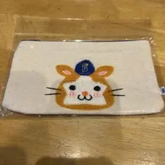 DeNAベイスターズ　さがら刺繍ポーチ　DB. スターマン