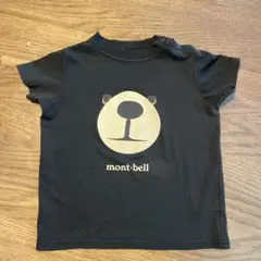 mont-bell クマの顔Tシャツ サイズ80