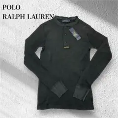 未使用✨　POLO RALPH LAUREN 長袖　カットソー　ブラック　XS