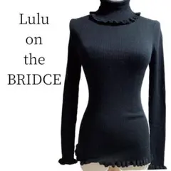 Lulu on the BRIDCE ニット トップス 美シルエット ブラック