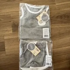 Lovedbaby グレー シャツ肌着セット