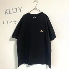 KELTY 半袖ポケットTシャツ　ブラック　Lサイズ　オーバーサイズ
