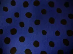 【１ｍ】 シーチング生地 ドット柄