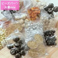 No.165 ビーズ パーツ 大量 スティック シルバー ブリオン チェーン