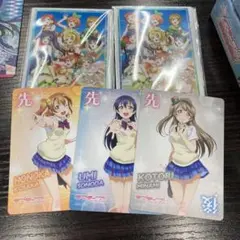 ラブライブ　ラブカ　特典　μ's スリーブ　先攻後攻カード