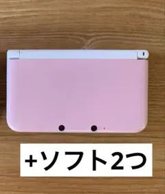 【朝セール】ピンク 3DS LL 本体　ソフト1つつけます！