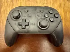 【中古美品】純正 Switchプロコン ※白い傷あり