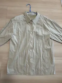 leilian ベージュ シャツ 9号