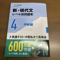 新・現代文レベル別問題集④ 中級編