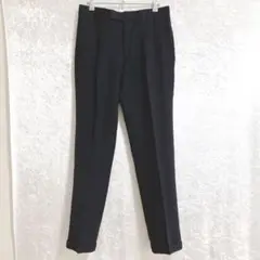 ヒューゴボス テーパードパンツ オフィスカジュアル 前タック パンツスーツ