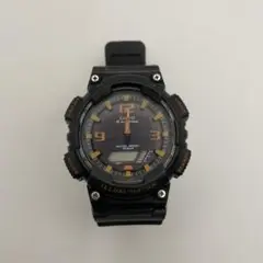 DN-A0285　CASIO カシオ AQ-S810Wブラック/オレンジ　腕時計