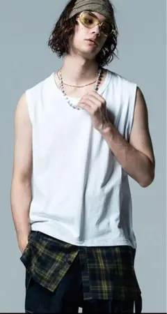 L GLAMB Grunge Layered Tank Top