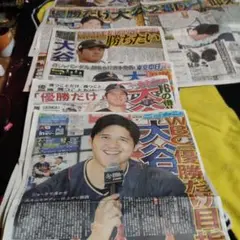 【1月7日のスポーツ紙6紙、大谷翔平&村上宗隆祭】