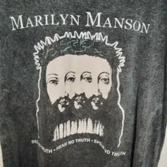 Marilyn Manson マリリン・マンソン　ヴィンテージ加工　XL