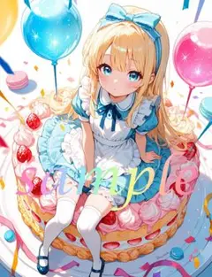 c307 美少女 かわいい イラスト 下着 コスプレ セクシー A4ポスター