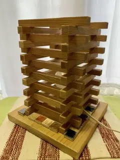 木製スタッキングフロアスタンド