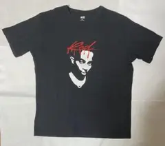 ユニクロU プレイボーイ・カーティ グラフィックプリント Tシャツ 黒
