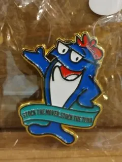 ピンバッジ　CHARLIE TUNA　ツナ　アメリカ　キャラクター　新品