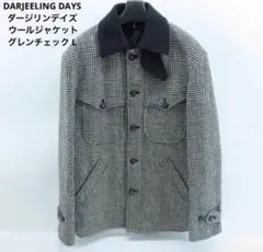 ☆ ダージリンデイズ ユナイテッドアローズ ウールジャケット グレンチェックL